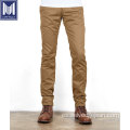 Fabricación de mezclilla chino de selección cruda de 11oz Khaki